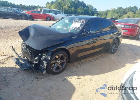 2014 BMW 320 xDrive из США, поврежденный, VIN WBA3C3C57EF984293